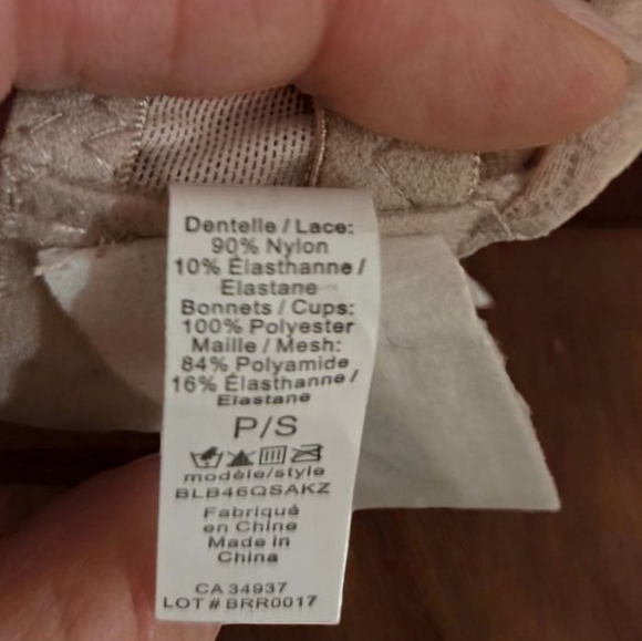 NWT BLUMIND Lace Bralette in Soft Pink - Picture 9 of 11